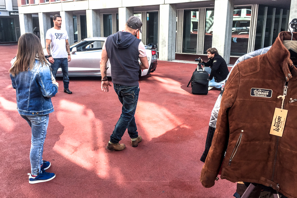 Gianluca Colla shooting in Flon, Lausanne (Switzerland)